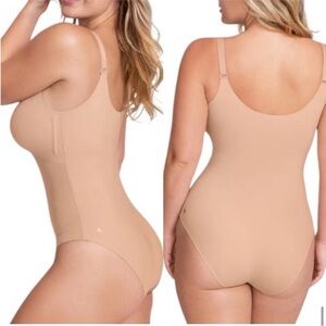 NWT Honeylove Tank Bodysuit in Sand $99